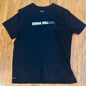 Nike Black Serena Williams Graphic Tee